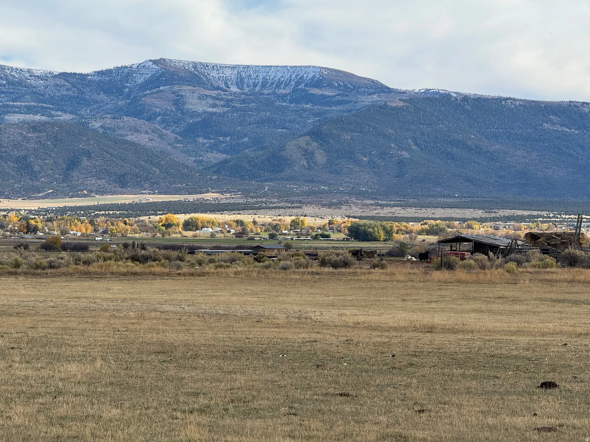 Mountain view featuring rural landscape