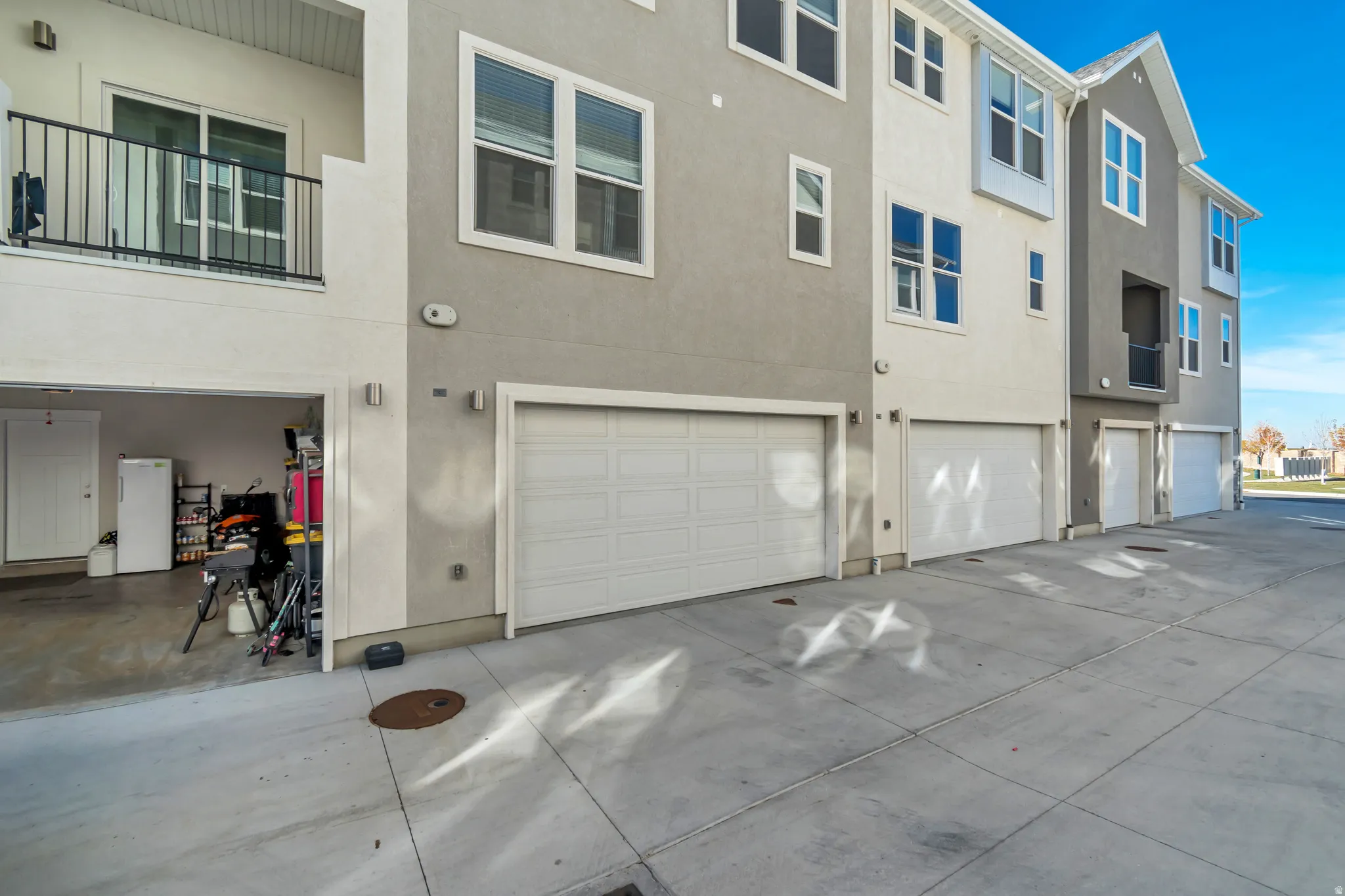 Extra deep 2 car garage