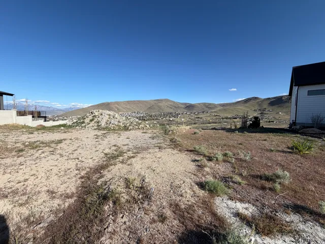 View of mountain background
