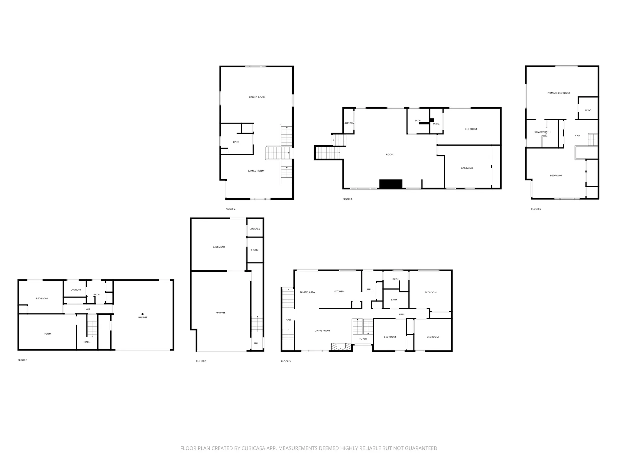View of floor plan / room layout
