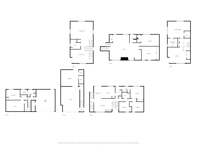 View of floor plan / room layout