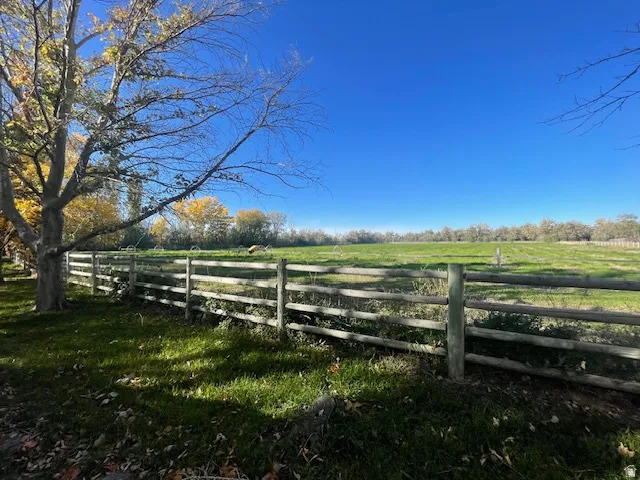 Gate featuring a view of countryside
