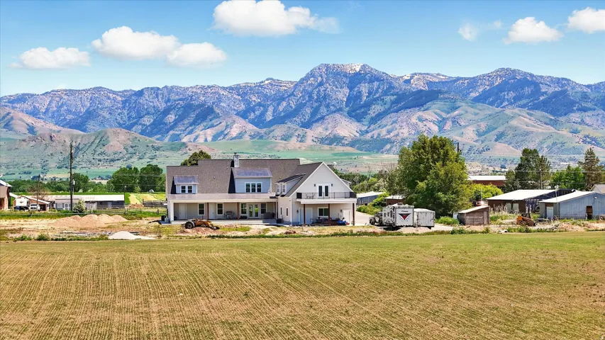 View of mountain backdrop