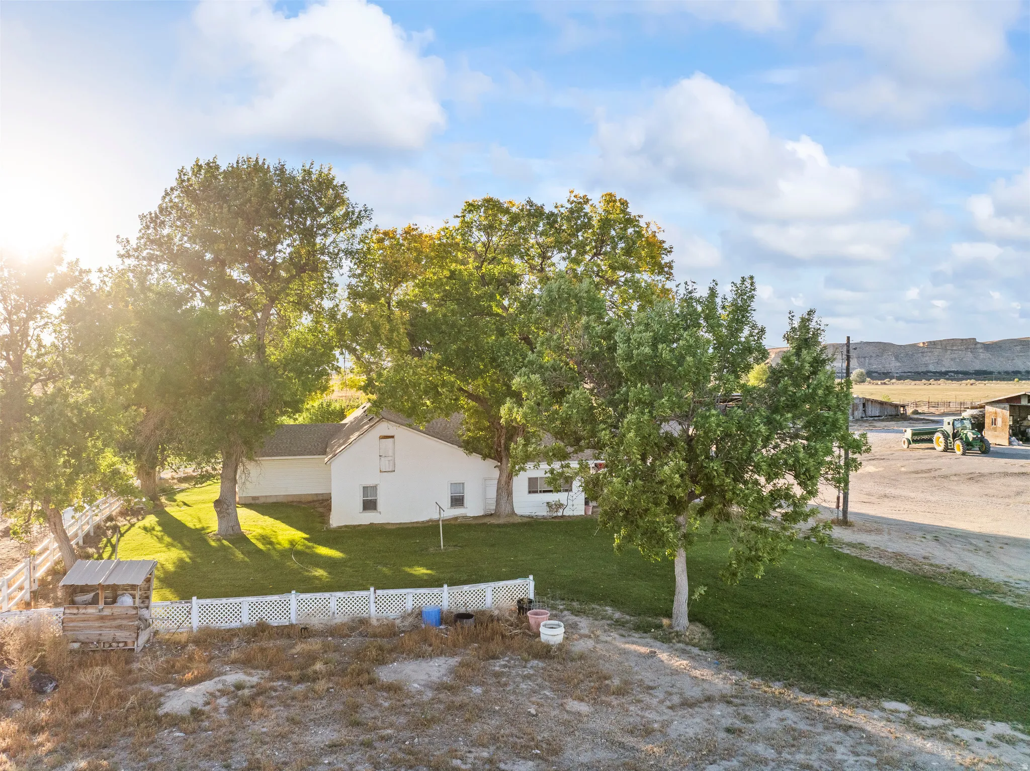 View of subject property