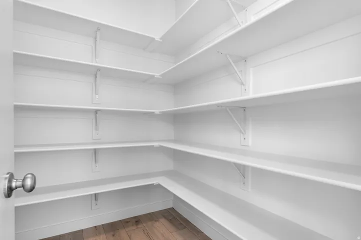 View of storage area
