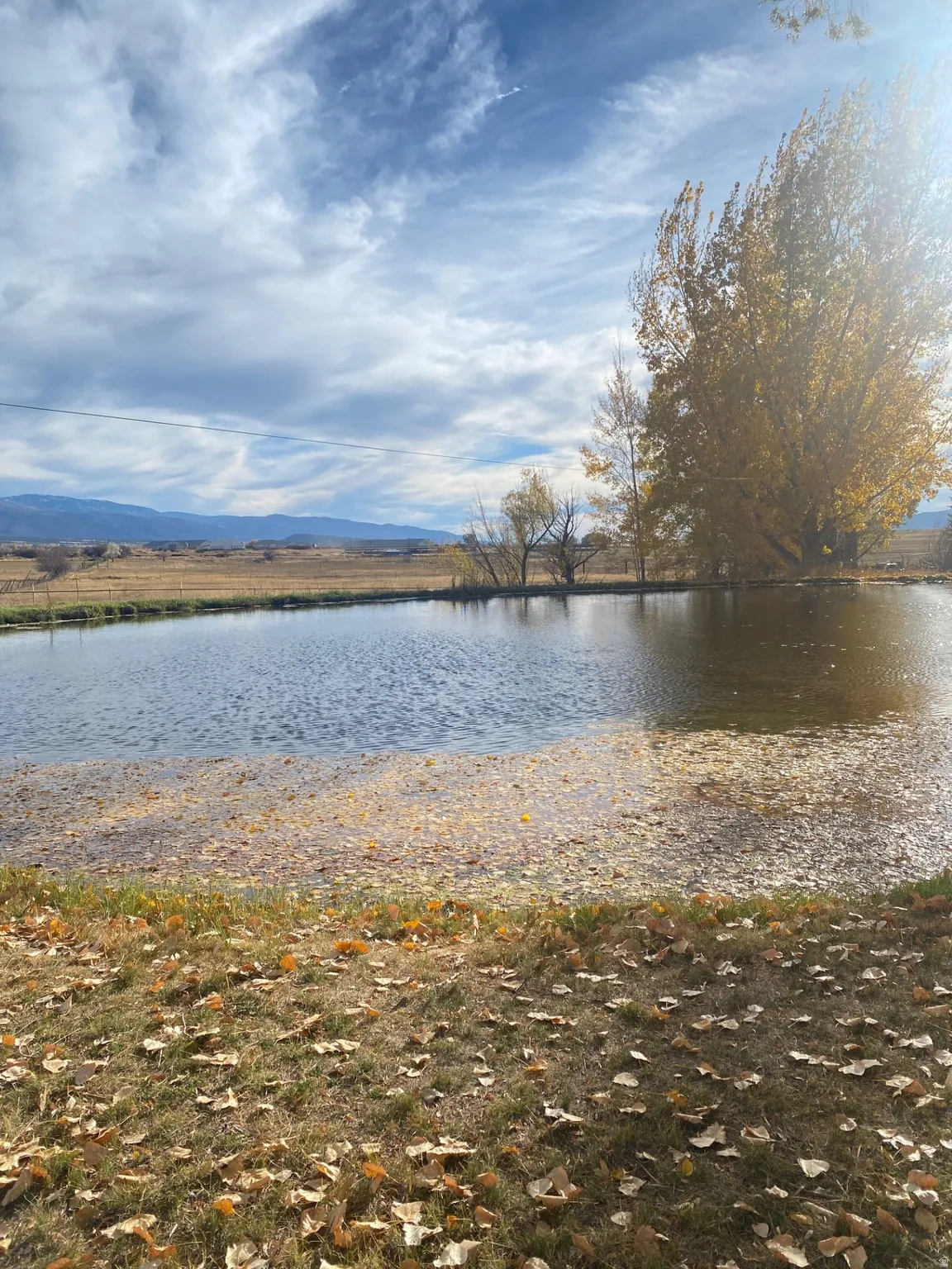 Water view featuring a mountain backdrop