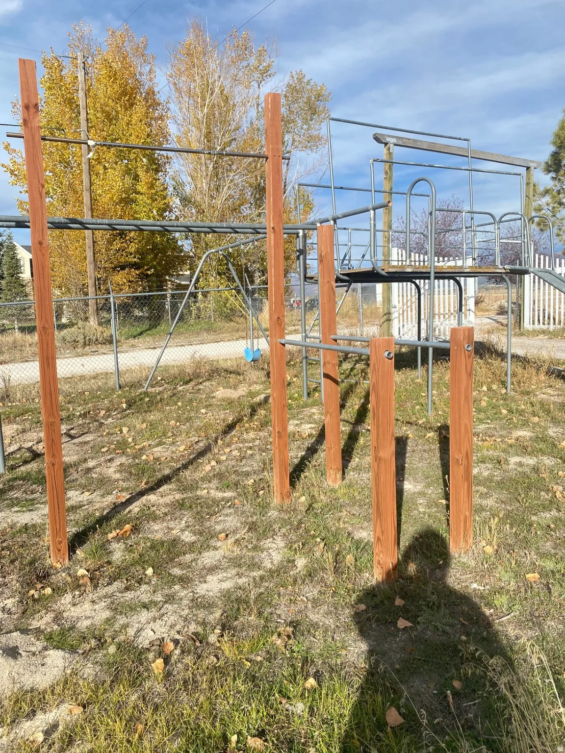 View of playground