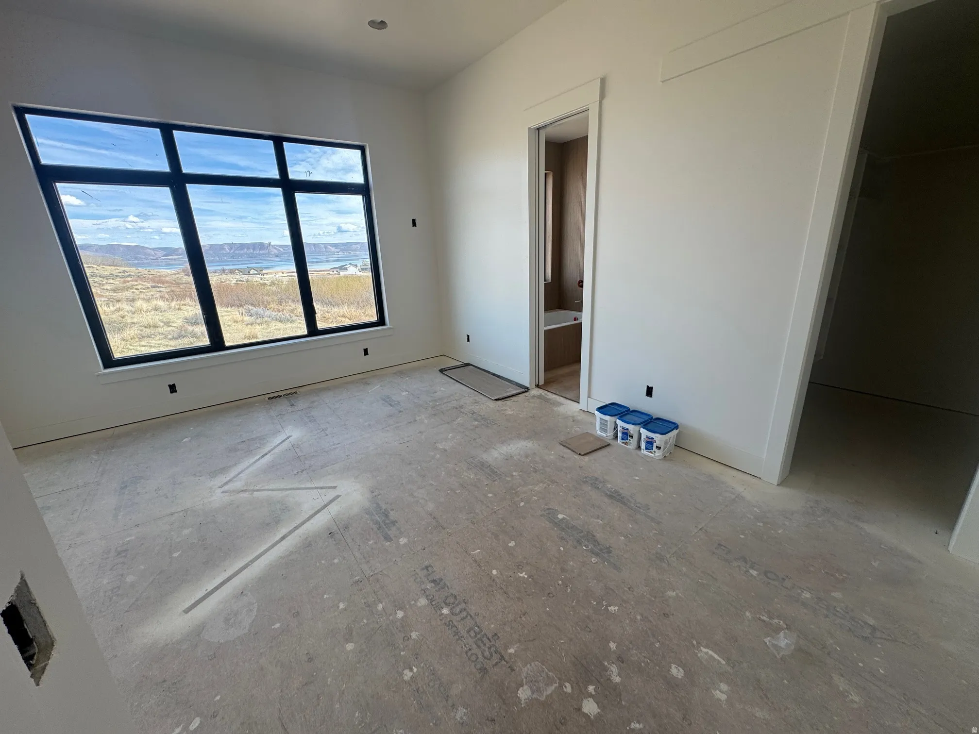 View of unfurnished bedroom