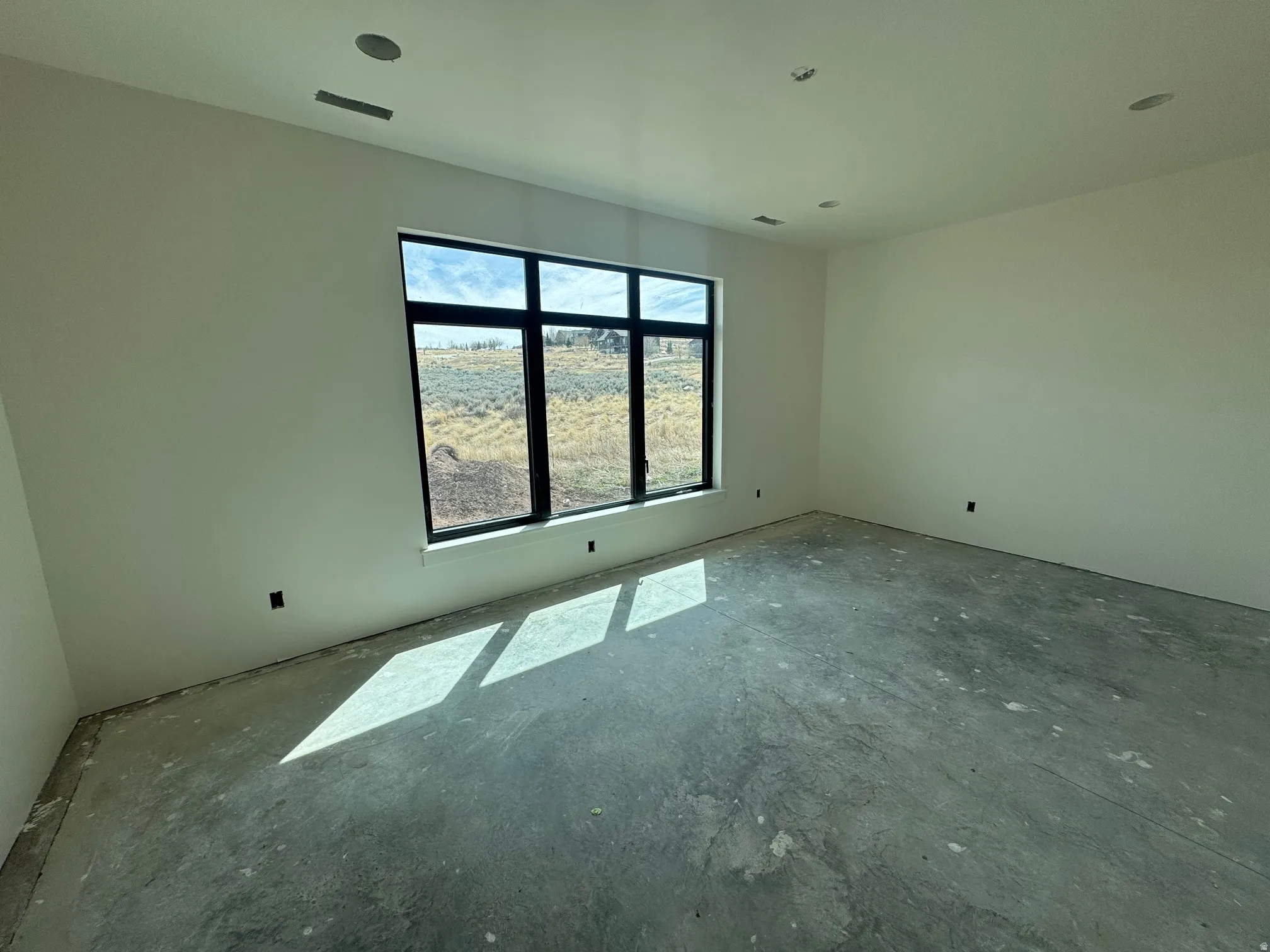 View of spare room