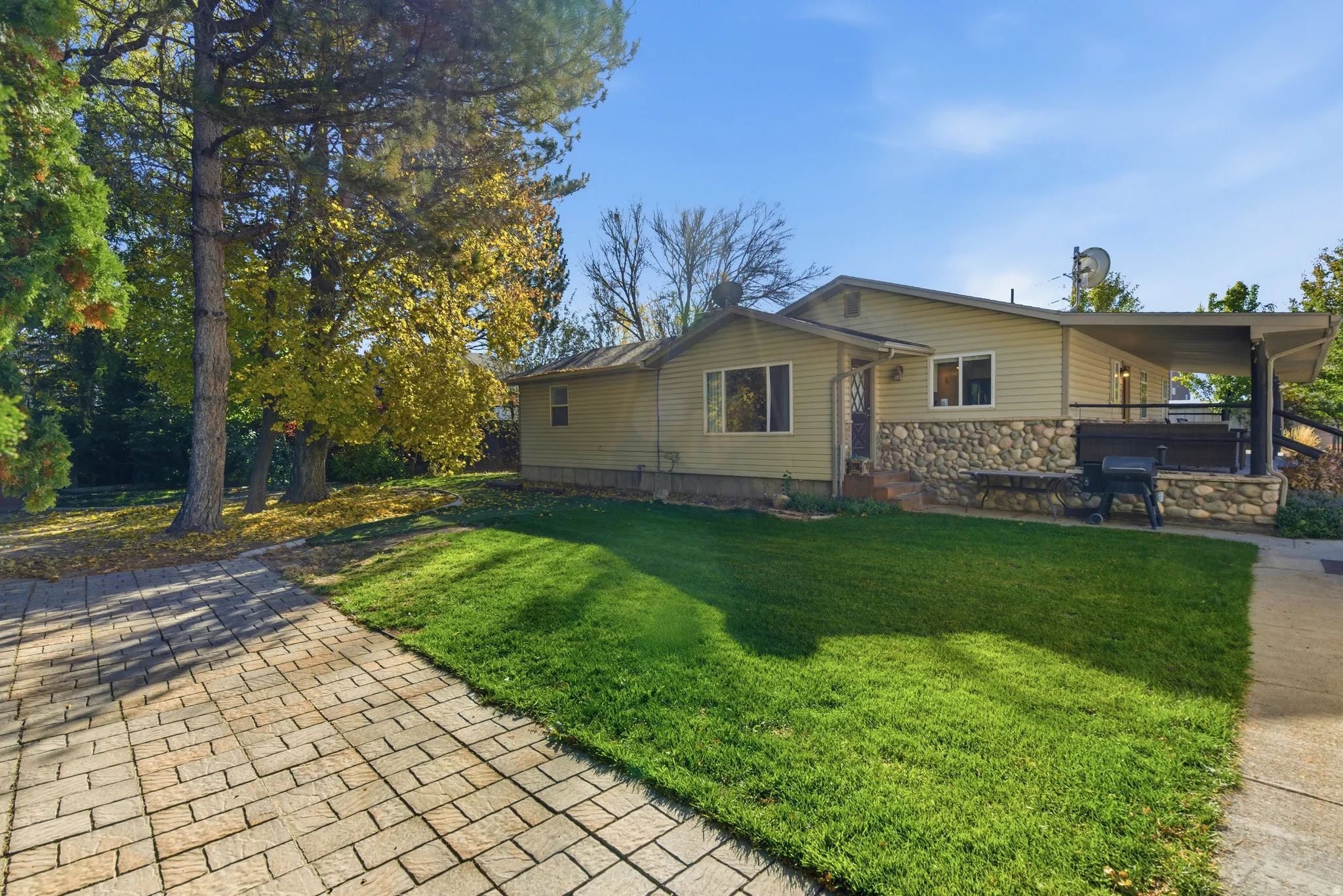 Side yard landscaping