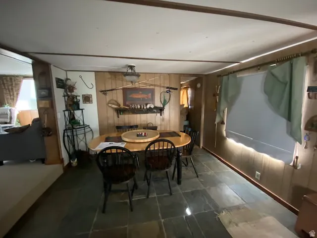 View of dining room