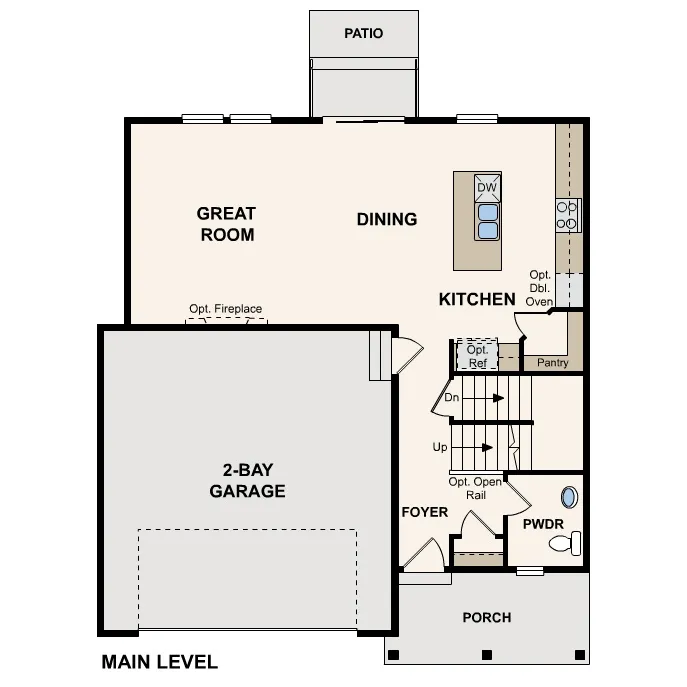 View of home floor plan