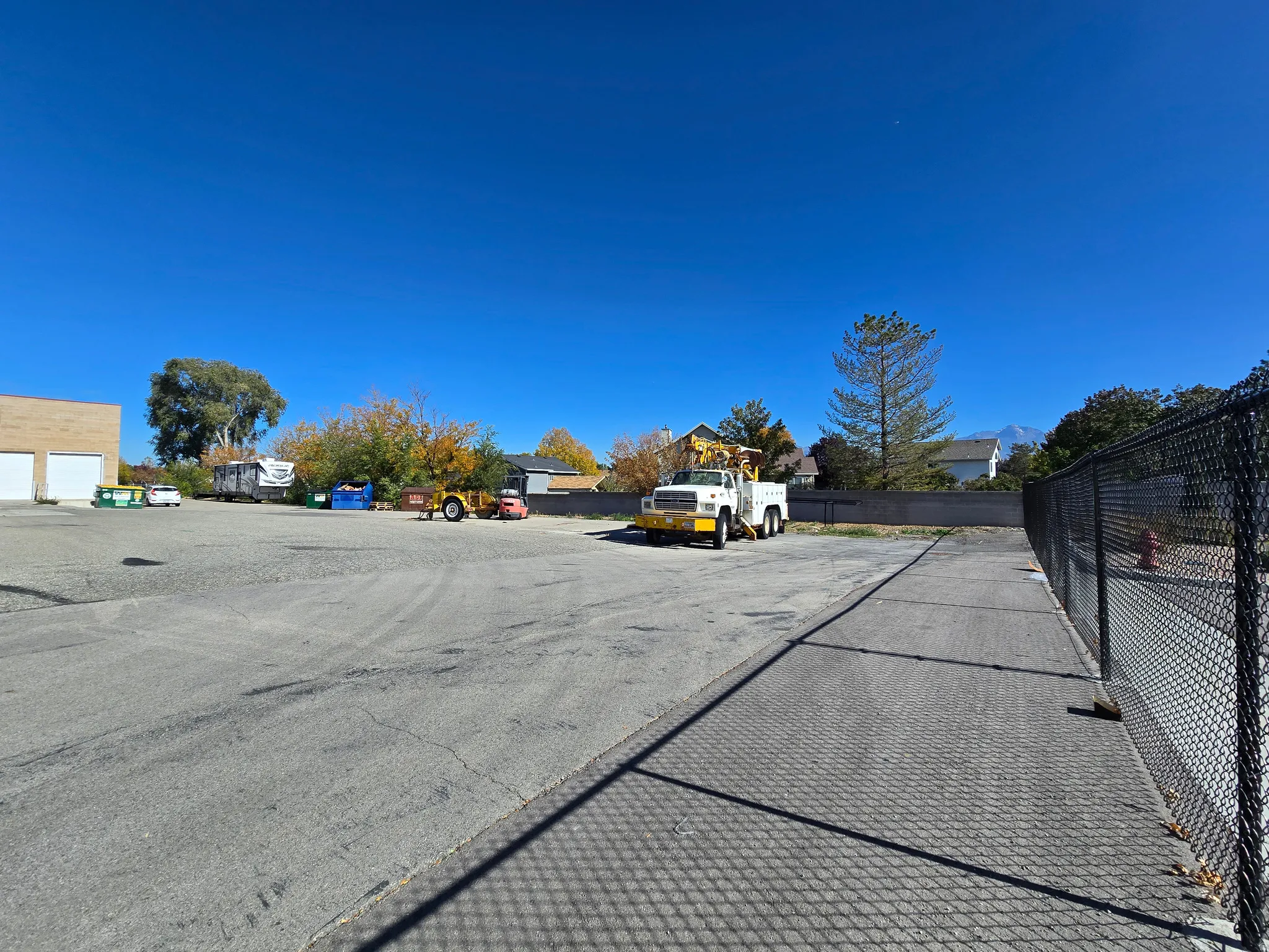 View of asphalt road