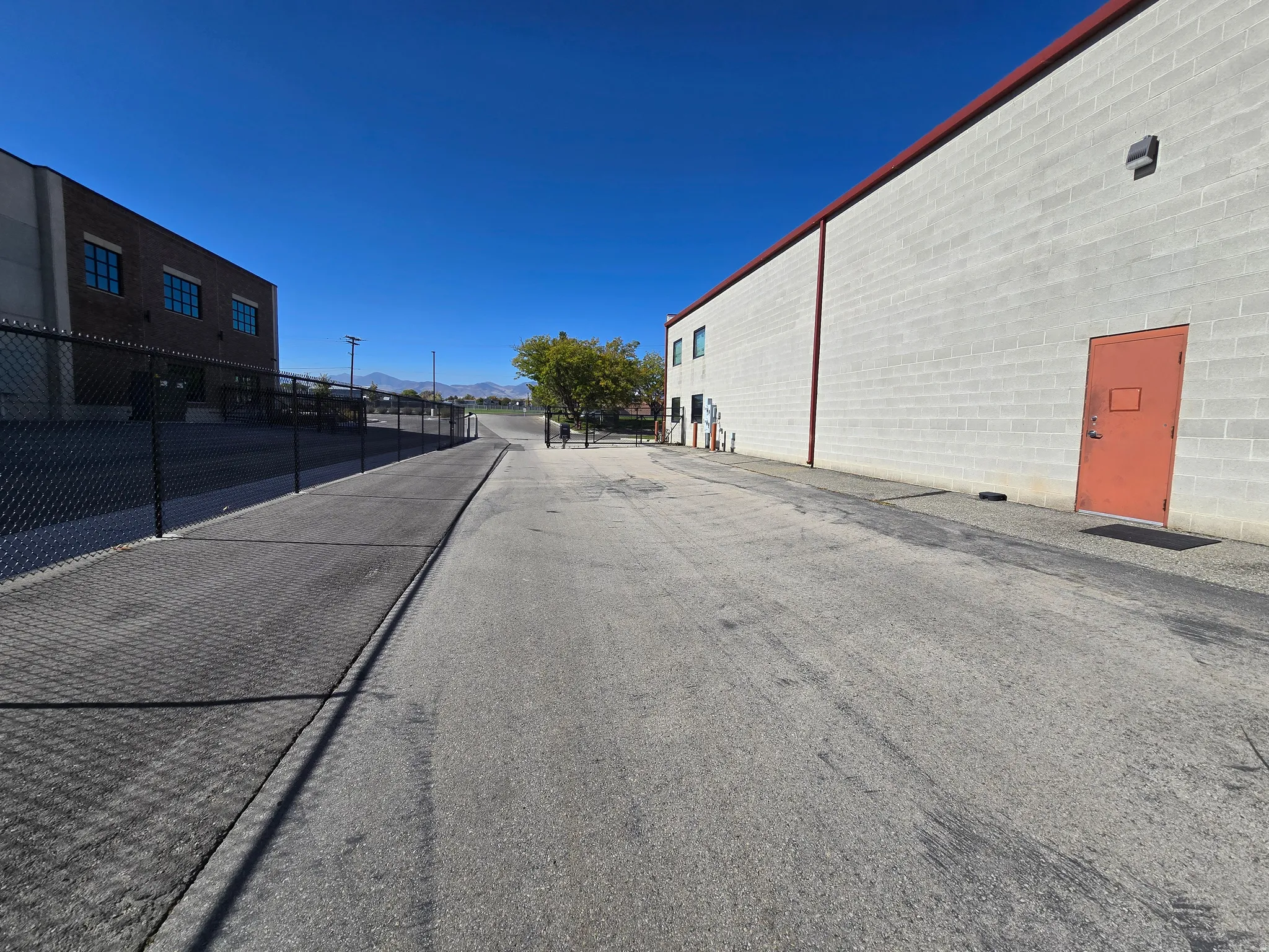 View of asphalt road