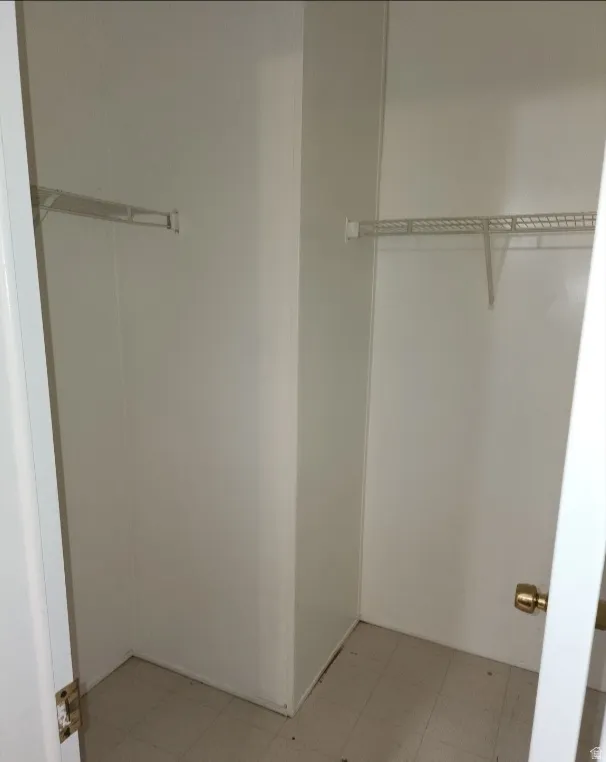 View of spacious closet