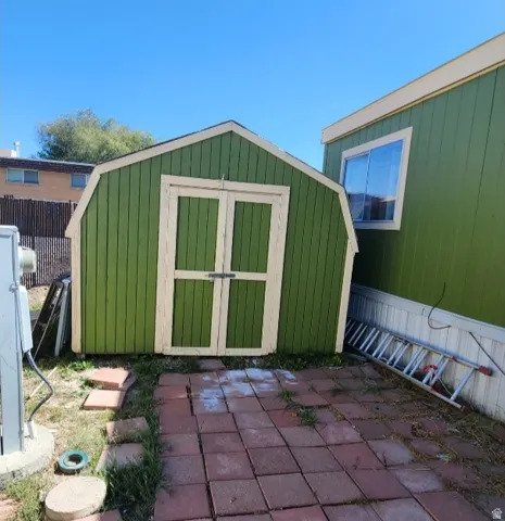 View of shed