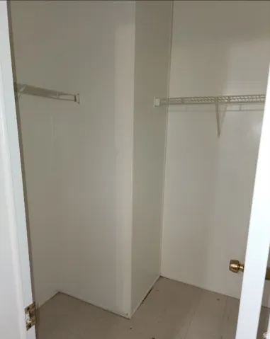 View of spacious closet