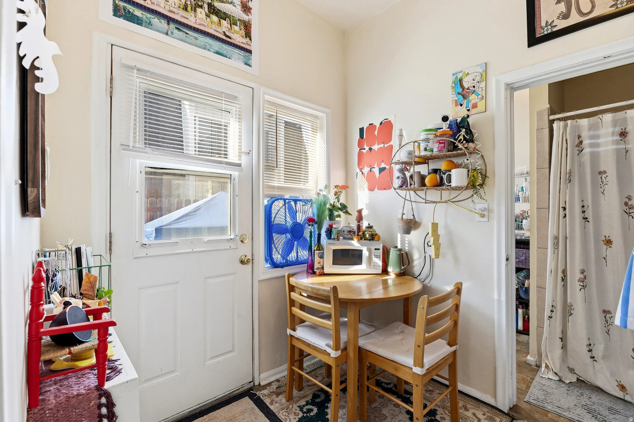 Dining room featuring baseboards