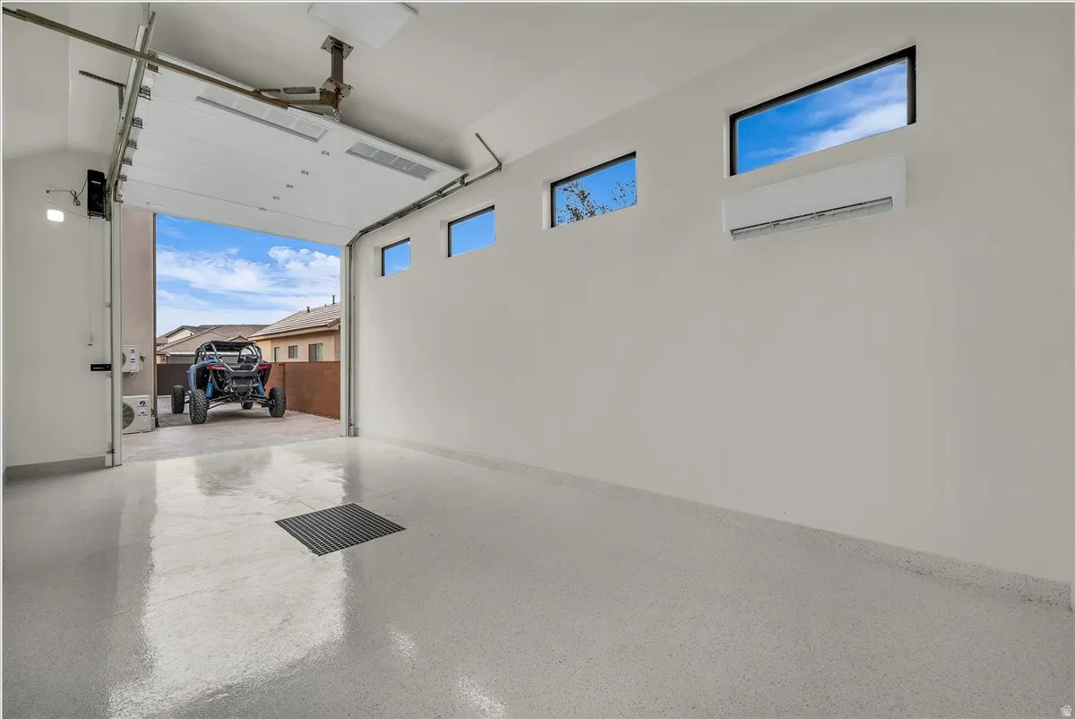 Professional in home car wash bay