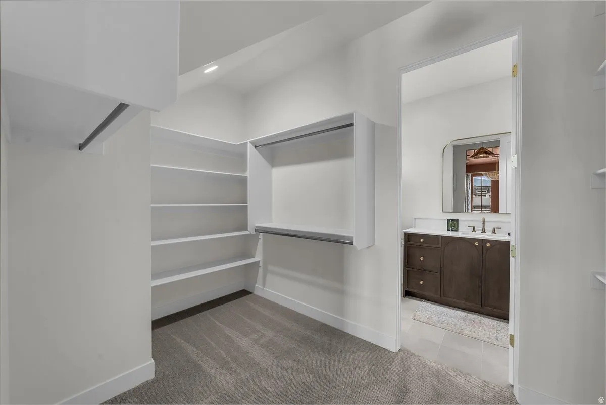 Bedroom walk in closet and ensuite bath