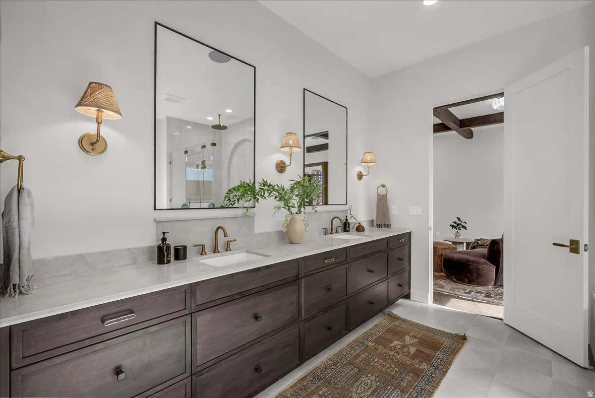 Primary bath vanity