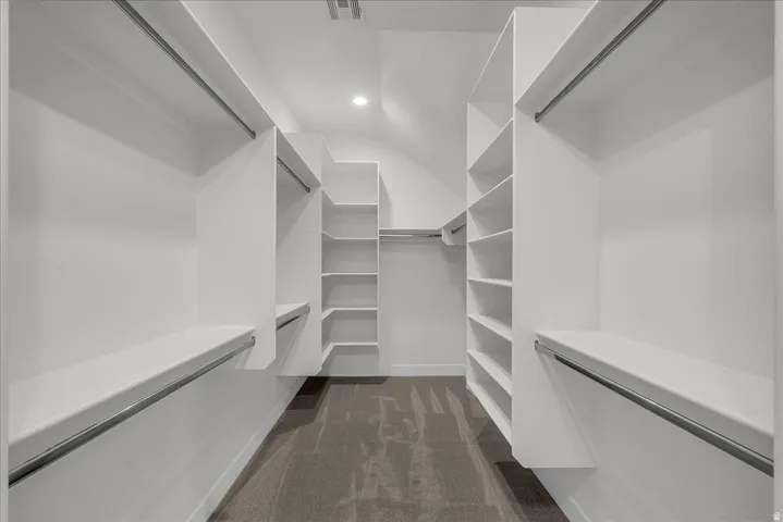 Bedroom walk in closet