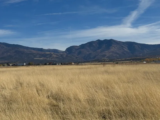 Mountain view featuring rural landscape
