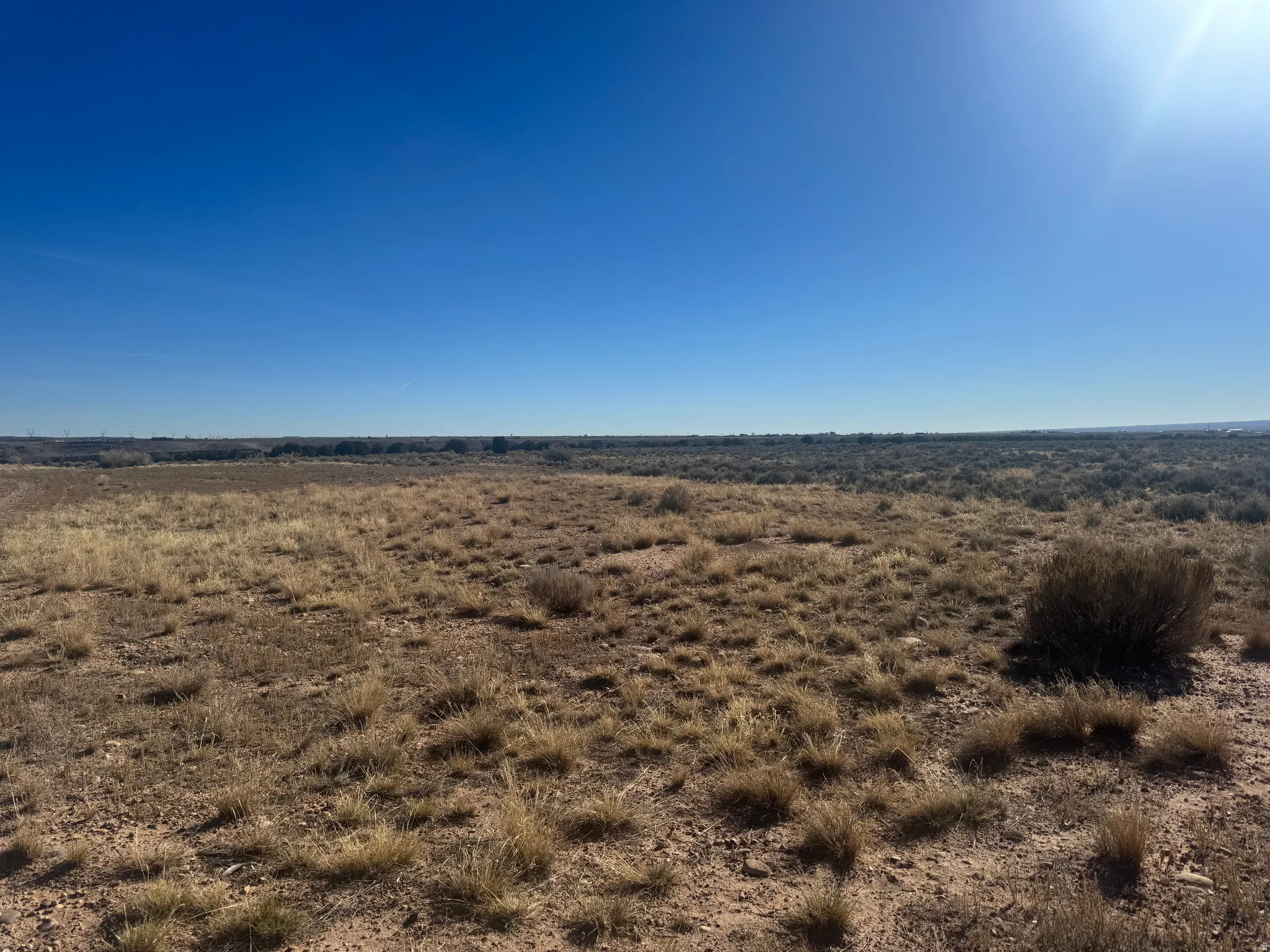 View of undeveloped land with rural landscape