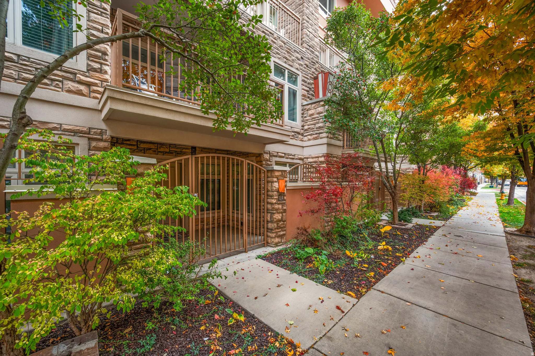 One of only 5 street-level townhouses in the Parc at Gateway