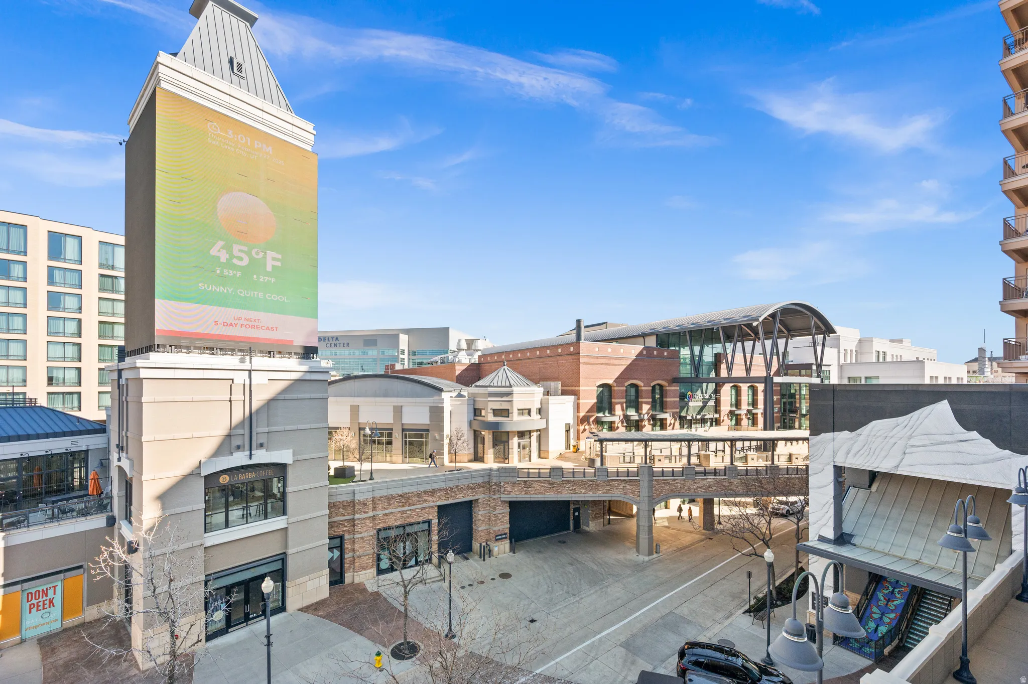 The Parc at Gateway terrace views