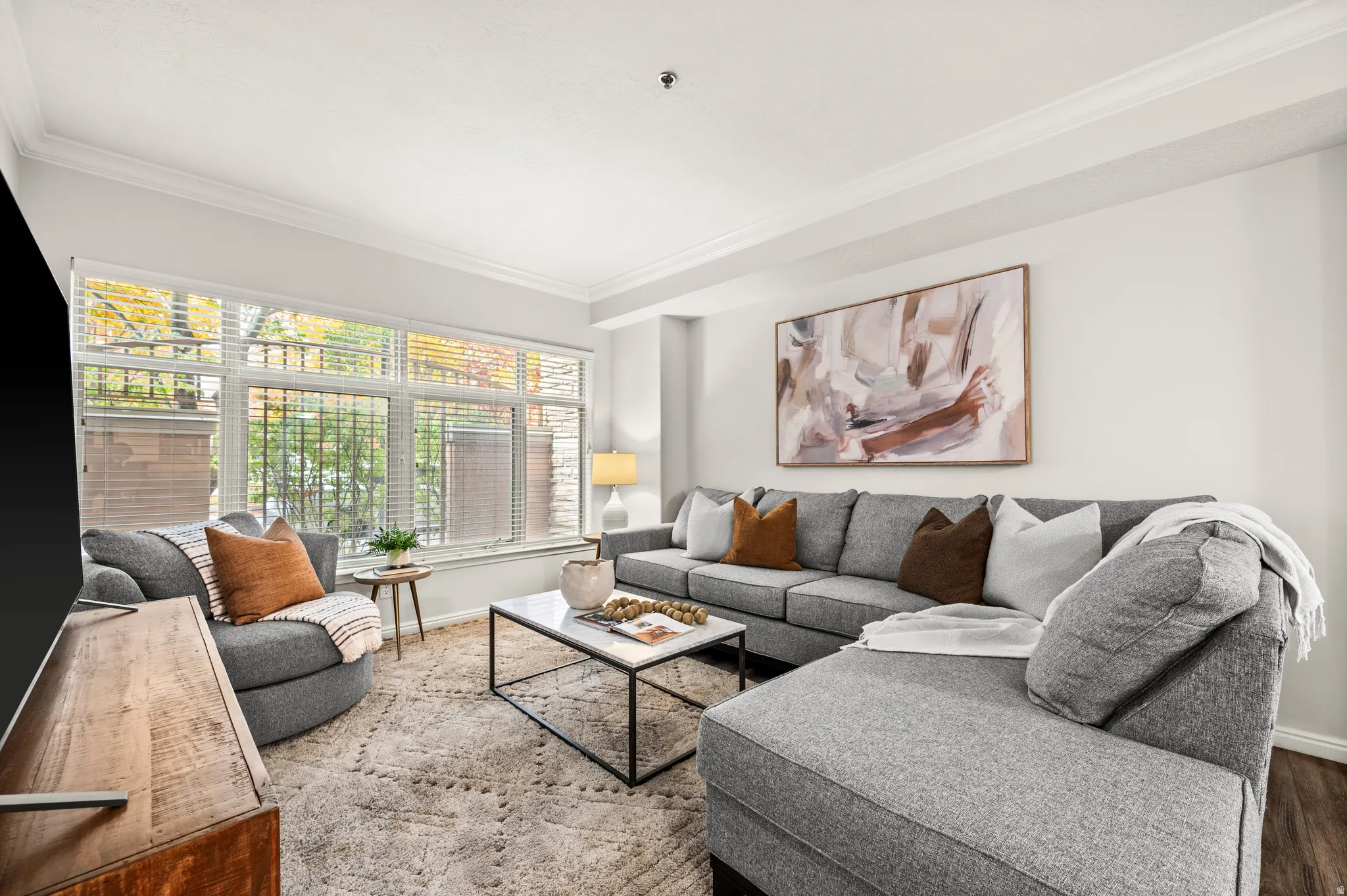 Comfortable living room space