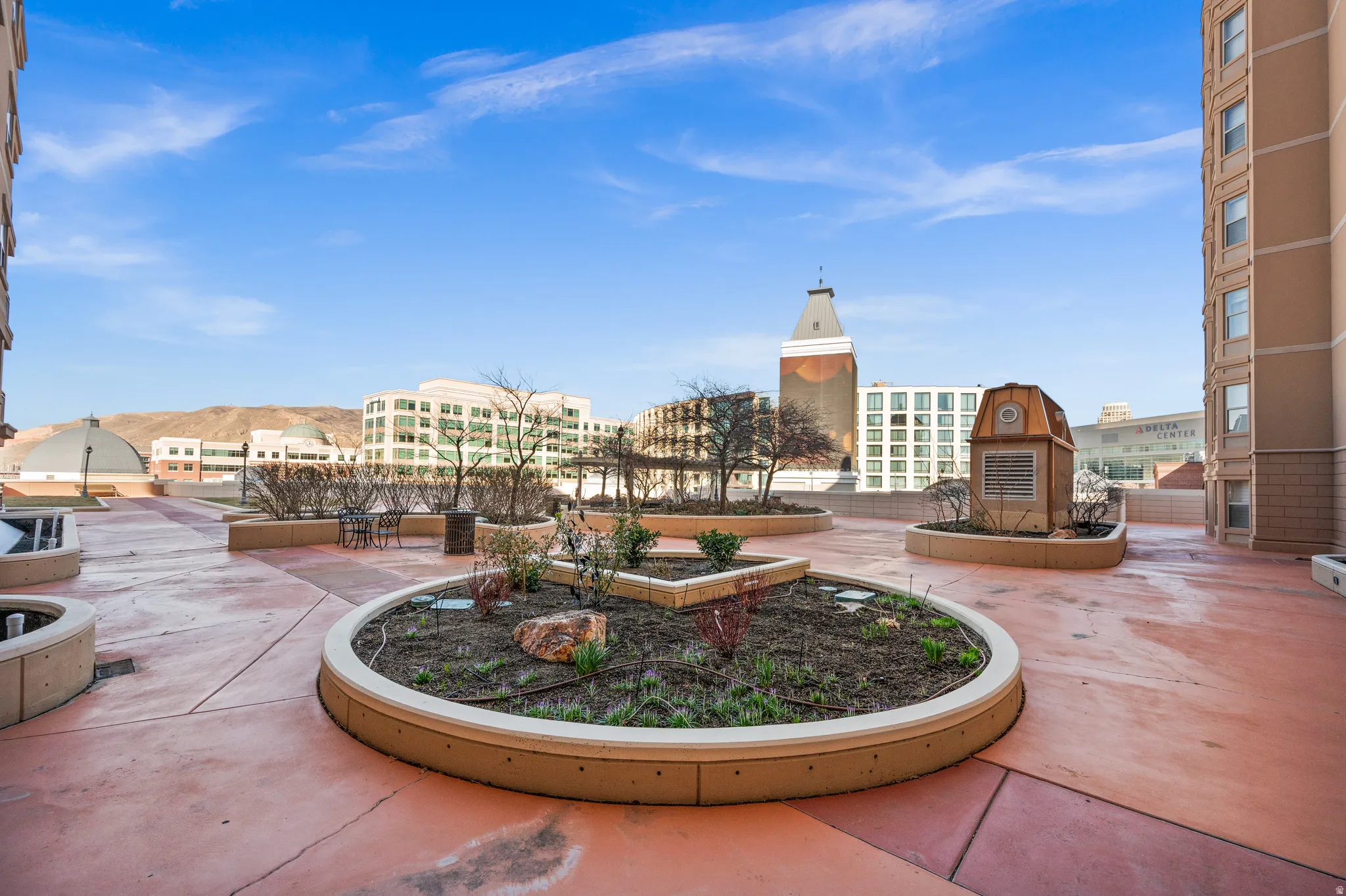 The Parc at Gateway rooftop terrace
