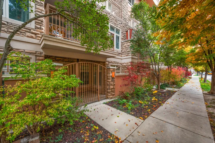 Street-Level Entrance to 5 S 500 West Unit 104