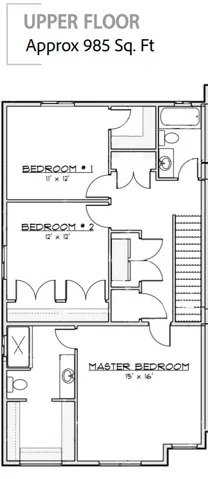 View of floor plan / room layout