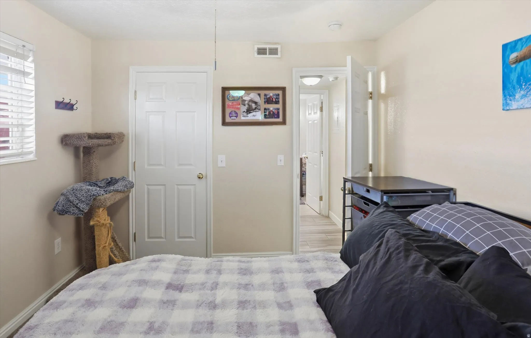 Primary Bedroom with walk-in closet