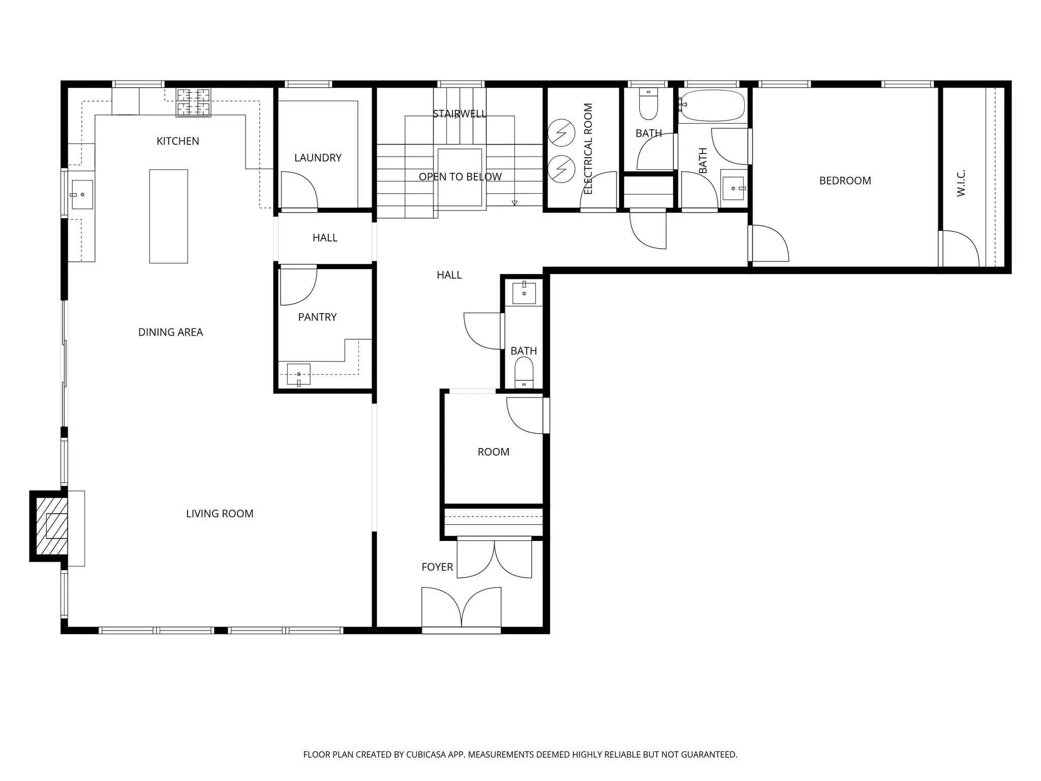 View of home floor plan