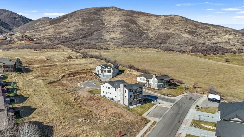 Aerial view of property's location