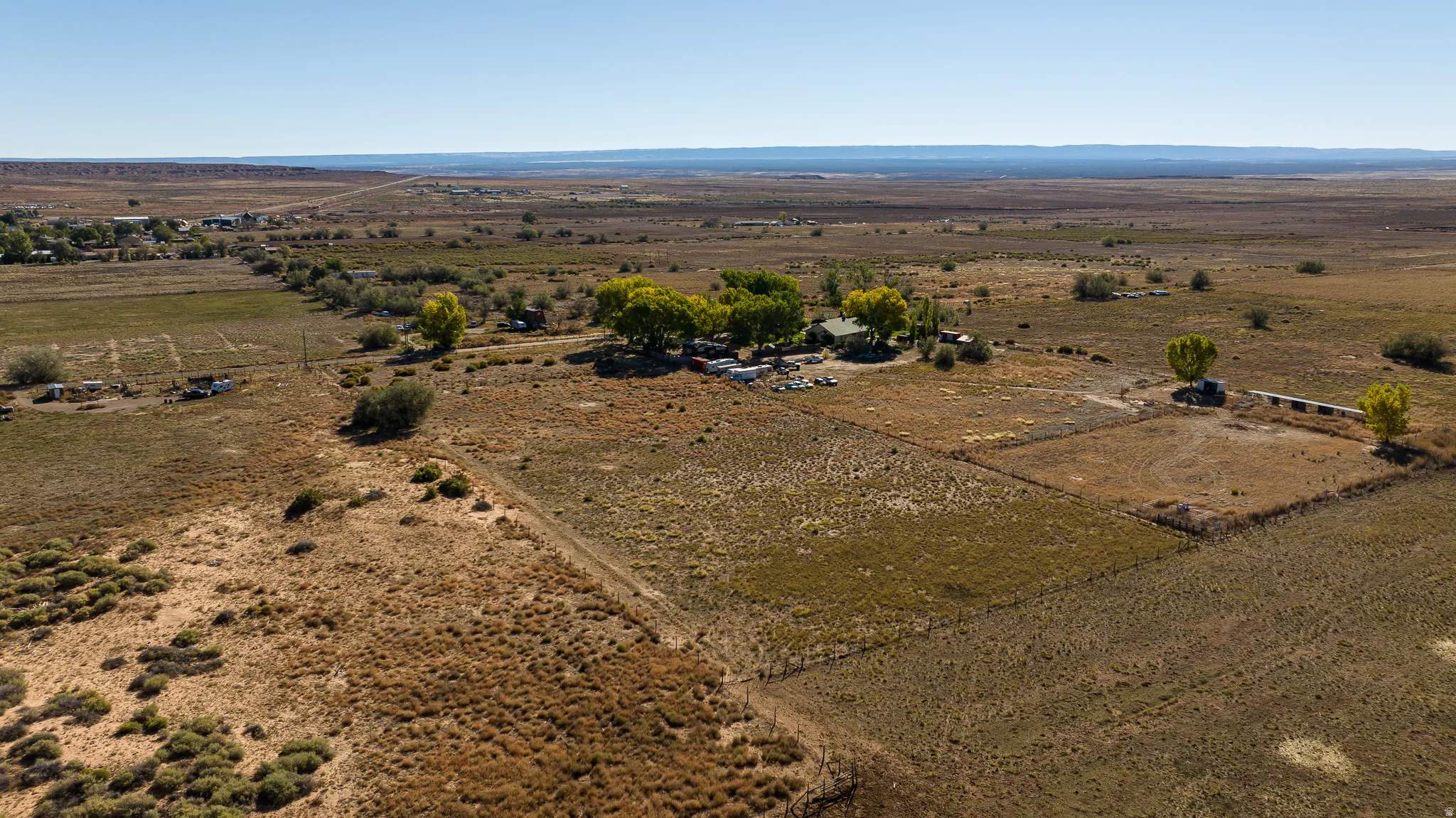 View of rural area with a mountain backdrop