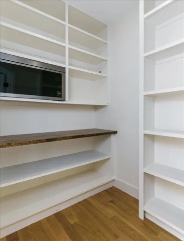 View of storage area