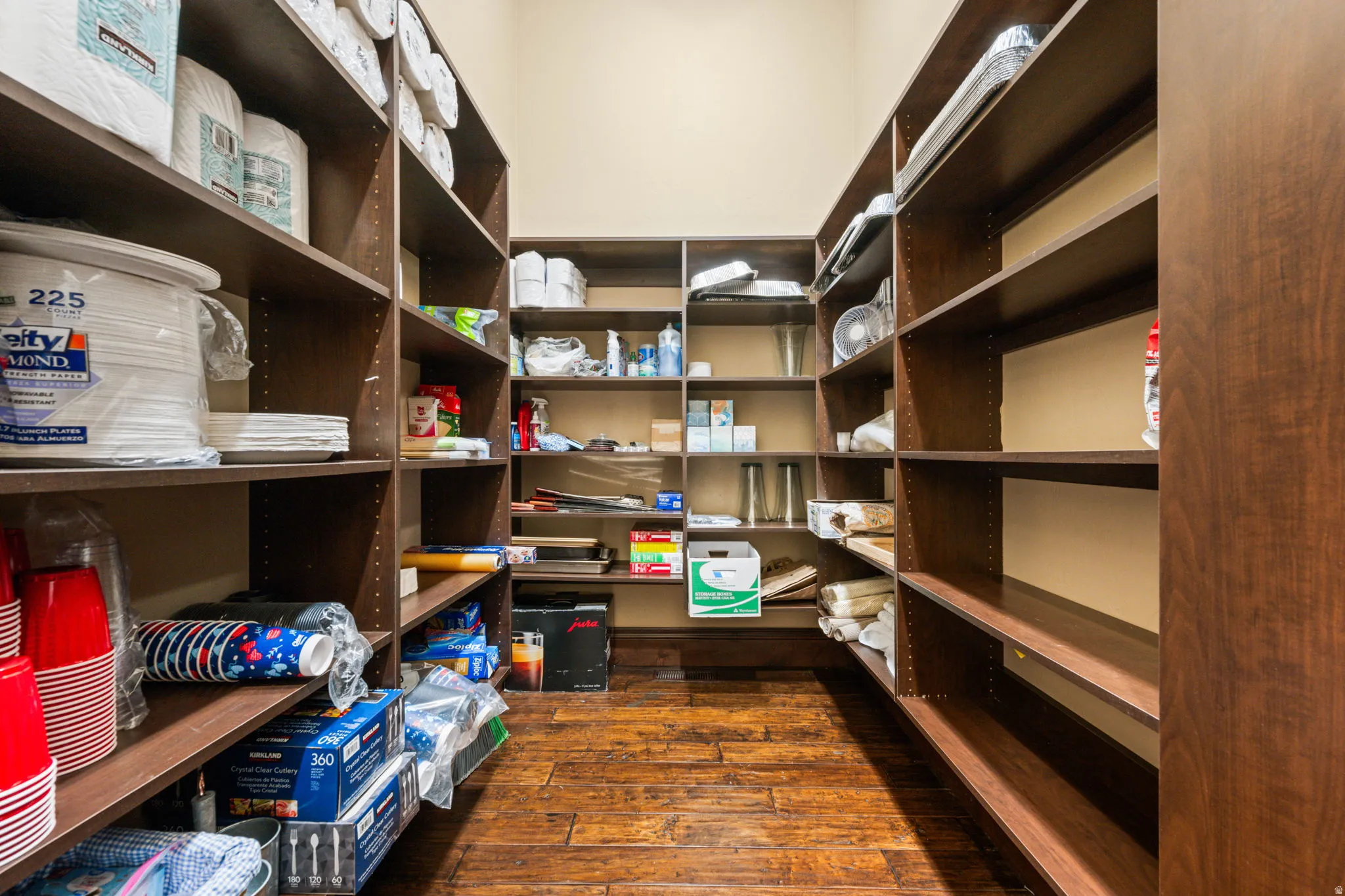 View of storage area