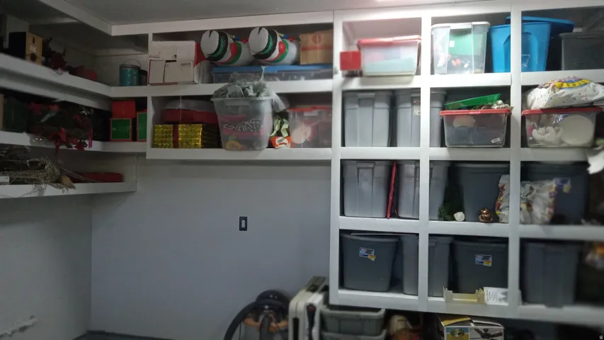 View of storage