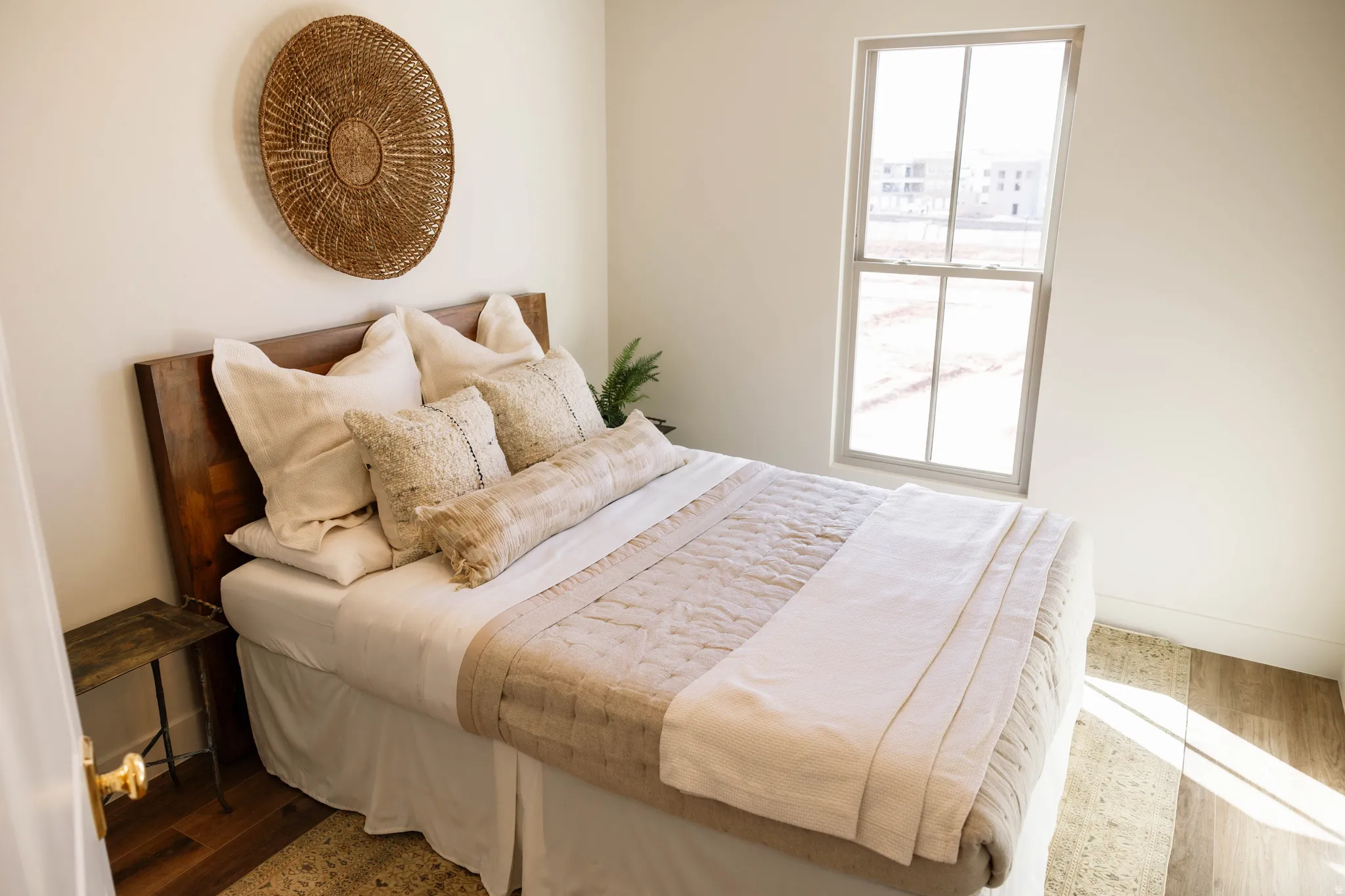 Bedroom featuring wood finished floors