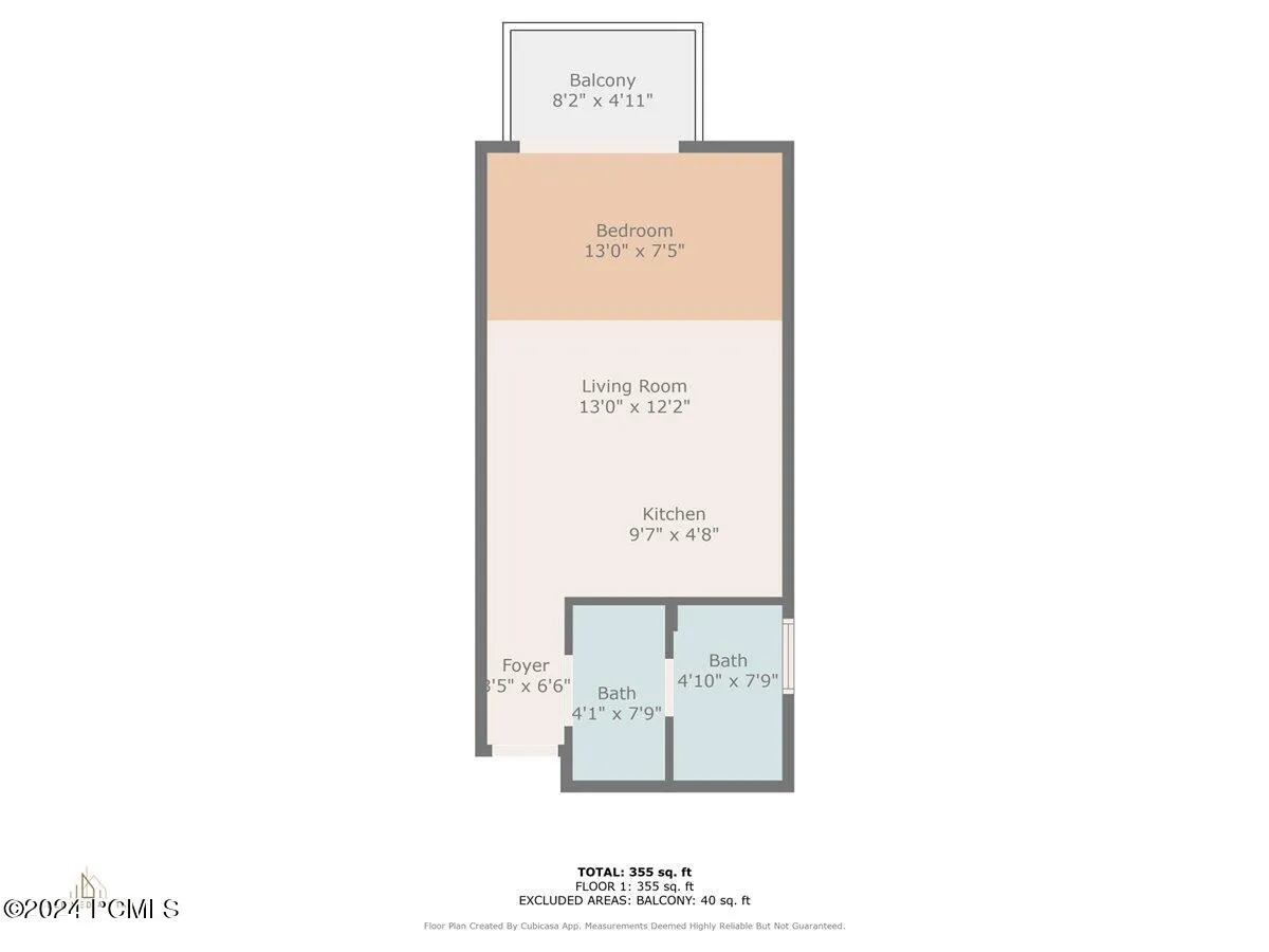 View of floor plan / room layout