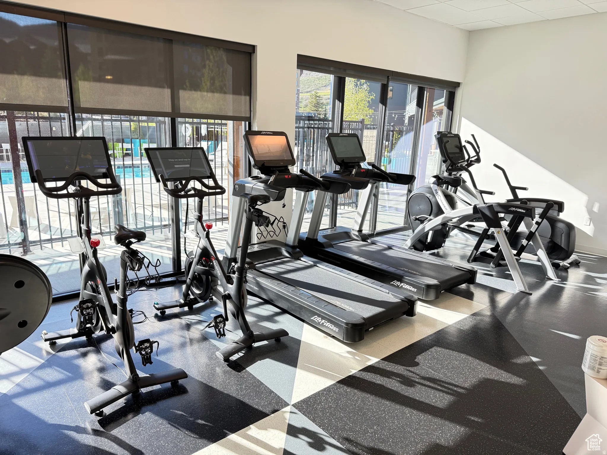 View of gym