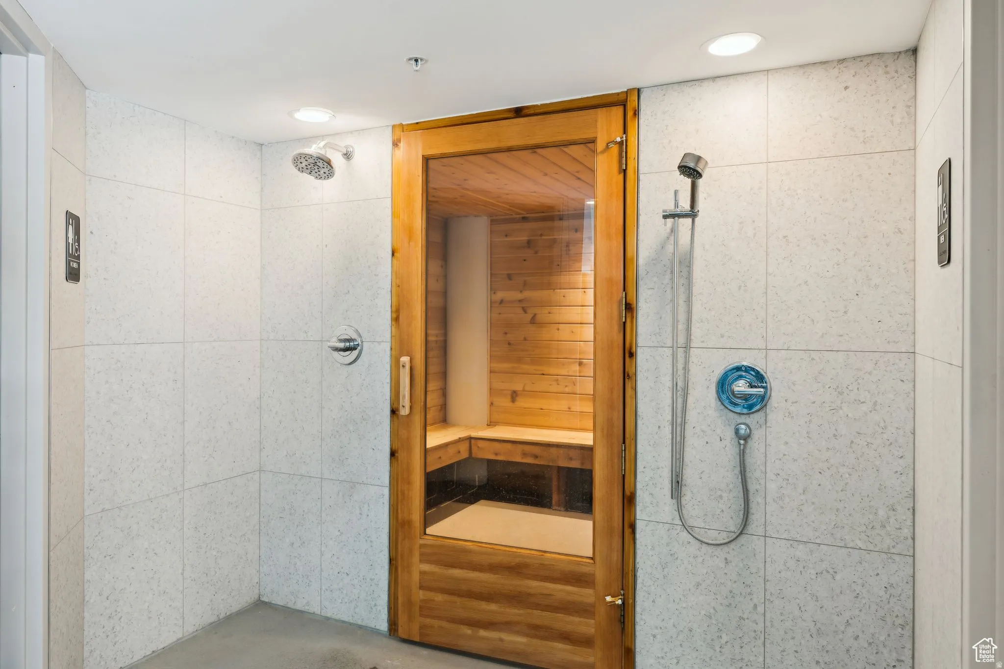 View of sauna