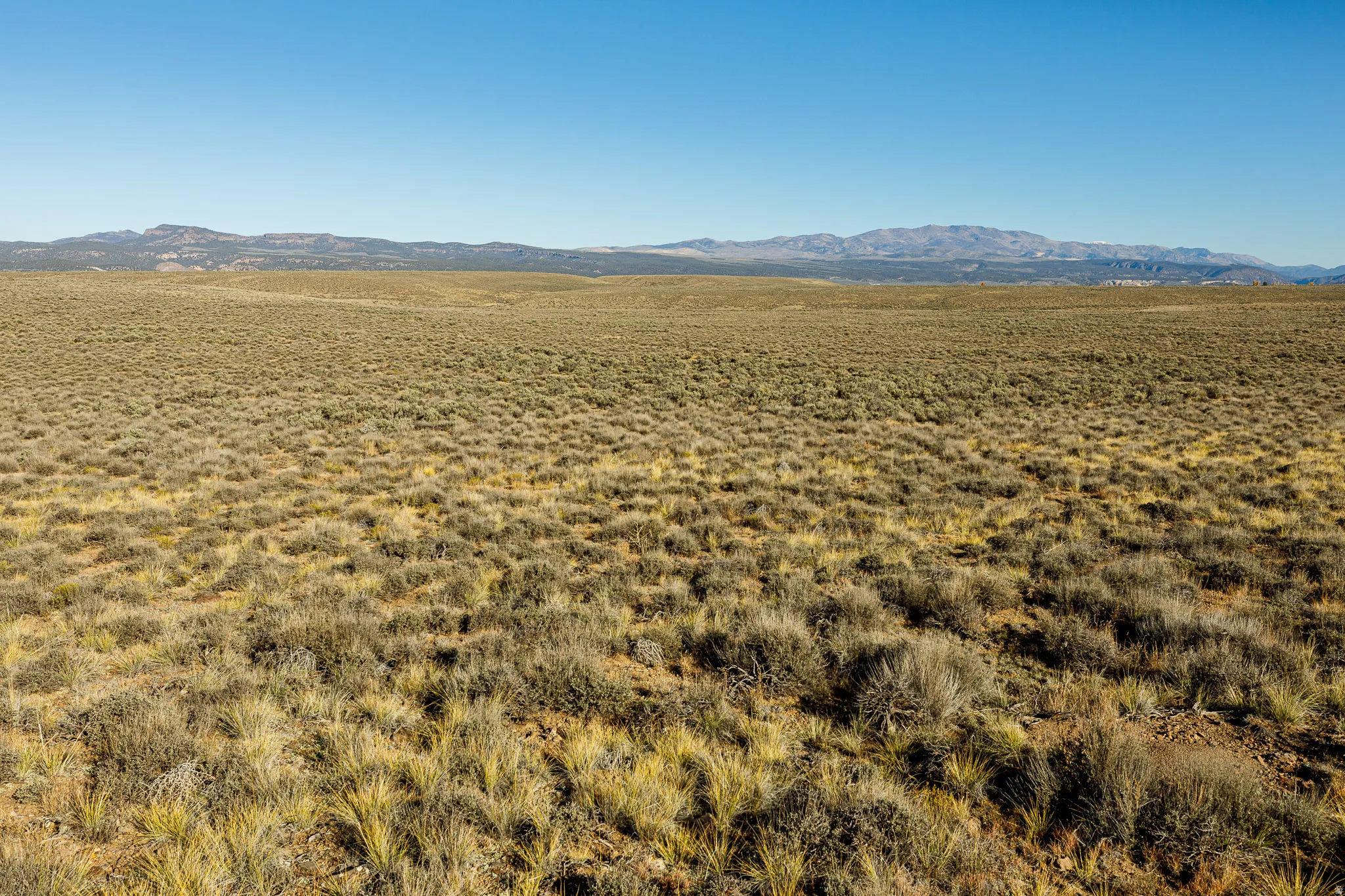 View of mountain backdrop featuring rural landscape