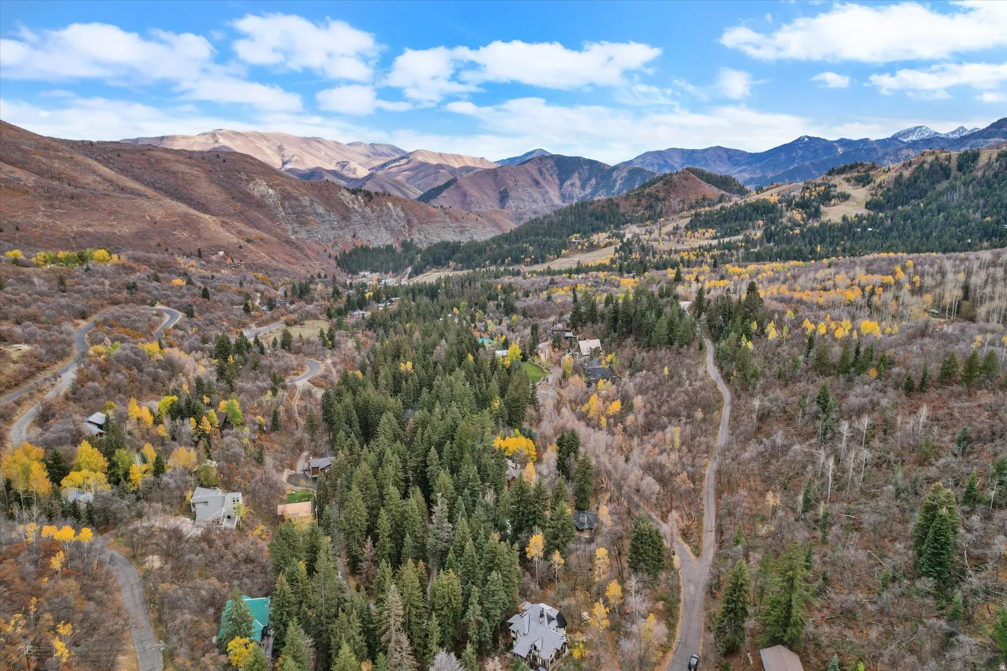 View of mountain backdrop