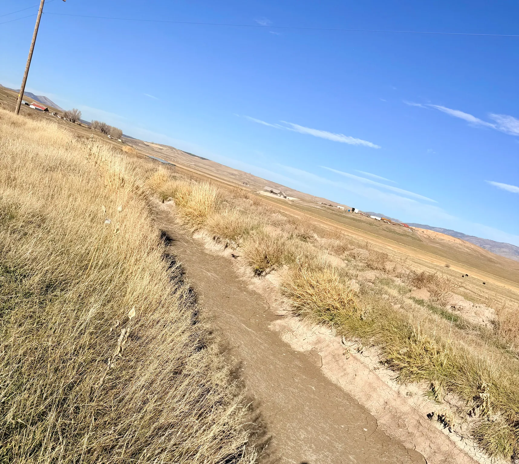 View of undeveloped land with rural landscape