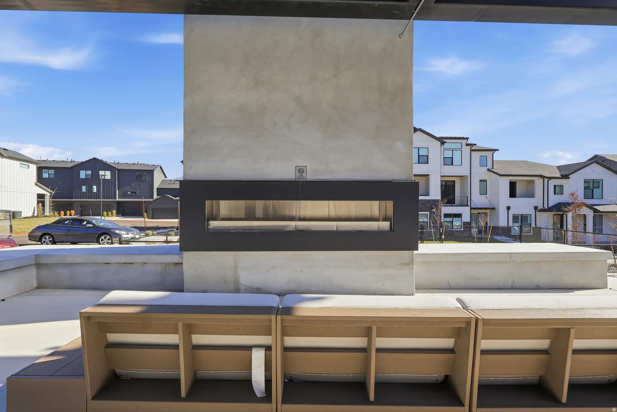 View of patio featuring a residential view