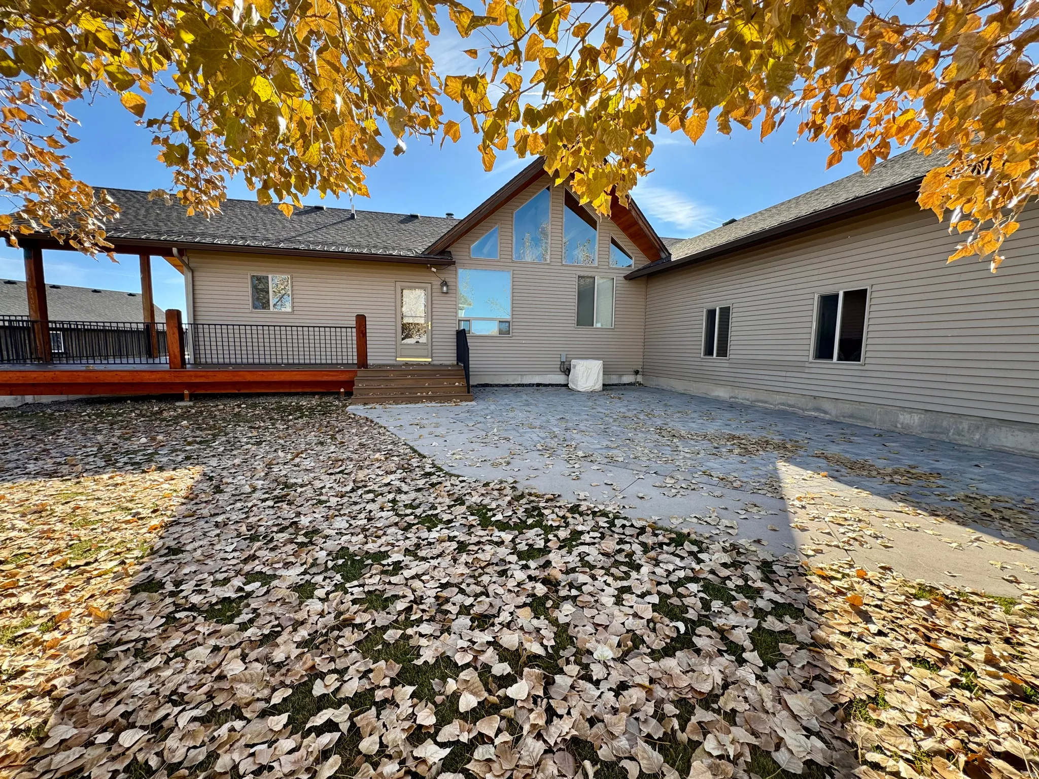 Side patio